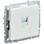 BRITE Розетка компьютерная RJ45 кат.6 РК11-БрЖ жемчуг IEK