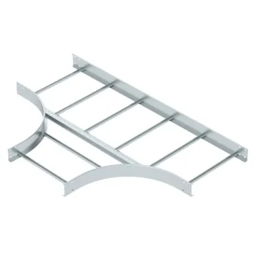 Т-образная секция лестничного лотка 110х600 мм R-500 мм