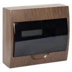 Щит распределительный навесной ЩРН-П-10 темное дерево IP41 PROxima