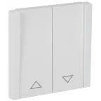 FORTE@PIANO Выключатель жалюзи 10А FP211 белый IEK