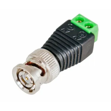 Разъем штекер BNC с клеммной колодкой,