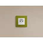 ETIKA Розетка без заземления белая