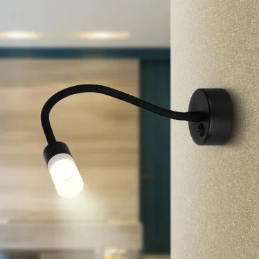 Светильник настенный WL 34 BK 3Вт IP20 черный