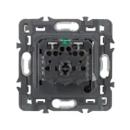 Celiane Розетка 2К+З с плоской лицевой панелью немецкий стандарт безвинтовые зажимы слоновая кость