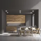 Встраиваемый светильник Frameless квадрат 9W 4000K 1/60 | 968511209 | Gauss