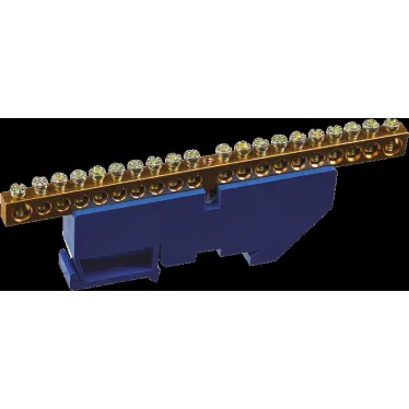 Шина нулевая на DIN-изолятор NBB-M69-20D/B