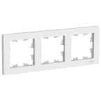 Рамка трехпостовая ATLASDESIGN универсальная белый