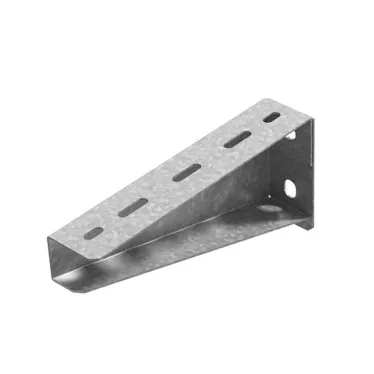 Кронштейн настенный для средних нагрузок 150 мм, толщина 1,5 мм, Сендзимир цинк