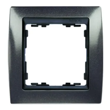 Рамка на 3 поста, S82, серый гранит - графит