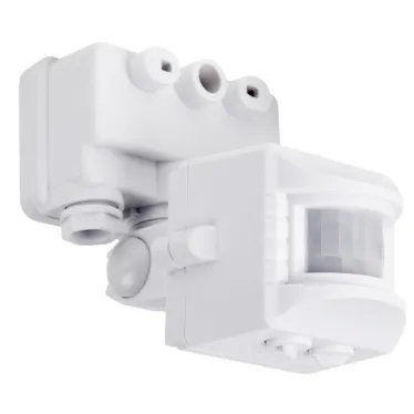 Датчик движения к прожектору ДДПР 01, 120°, 1200 Вт, 10-2000 Лк, 12 м,10-420 сек. IP44 | 11-9220 | REXANT