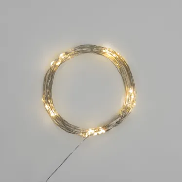 Гирлянда Роса 5 м, 50 LED, USB, теплое белое свечение | 315-966 | NEON-NIGHT