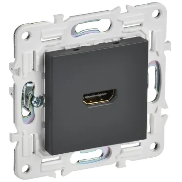 SKANDY Розетка HDMI SK-H01T титан IEK