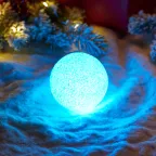 Фигура светодиодная "Снежок", RGB, 8 см | 513-011 | NEON-NIGHT