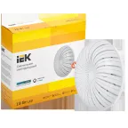 Светильник светодиодный ДПБ 2006 18Вт IP20 4000К круг белый IEK