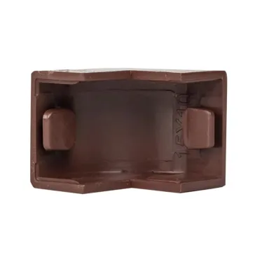 Угол внешний (15х10) (4 шт) Plast под темное дерево