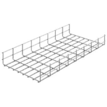 Проволочный лоток 400х85х3000, толщ. 4,0 мм, гальван. цинк
