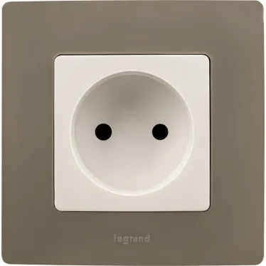 ETIKA Рамка 1 пост светлая галька