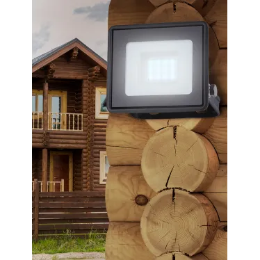 Прожектор светодиодный LPR-023-0-65K-010 10Вт 6500K 800Лм 81х75х21,5 | Б0052021 | ЭРА