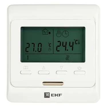 Термостат для теплых полов электронный 16A 230В с датчиком пола Proxima