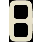 Valena ALLURE Рамка 2 поста слоновая кость универсальная