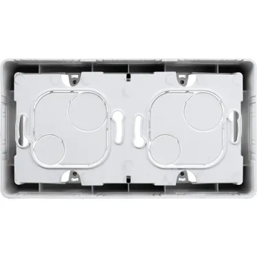 Коробка накладного монтажа 2 поста INSPIRIA белый