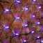 Гирлянда "Сеть" 2x4м, черный КАУЧУК, 560 LED Белые/Синие | 217-133 | NEON-NIGHT