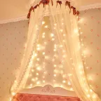 Гирлянда "Светодиодный Дождь" 2*3 м, свечение с динамикой, прозрачный провод, 230 В, цвет Теплый Белый | 235-066 | NEON-NIGHT