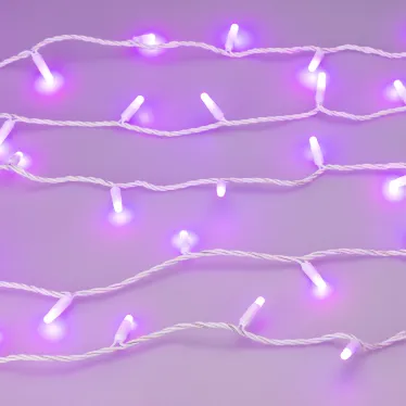 Светодиодная гирлянда ARD-STRING-CLASSIC-10000-WHITE-100LED-MILK-LIVE RGB-DMX (24V, 10W) (Ardecoled, IP65) | 031748 | Arlight