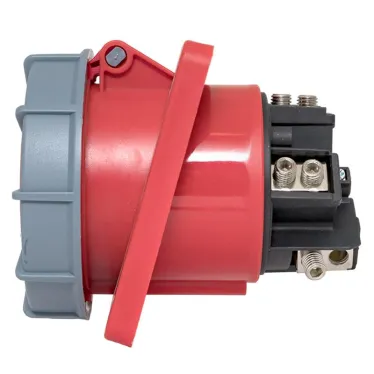 Розетка стационарная внутренняя угловая 4442 3Р+РЕ 125А 380В IP67 PROxima