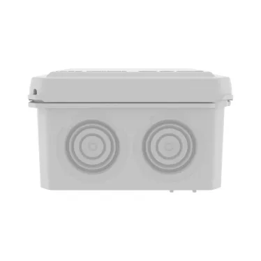 Коробка ответвительная с 8+2 кабельными вводами д.20/20мм, IP55,70х70х40мм