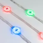 Модуль управляемый VISOR-DMX-5060-6-24V RGB 120deg (D40x12mm, 1.5W, IP68) | 029188 | Arlight