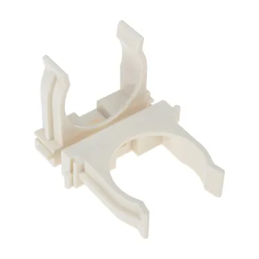 Крепеж-клипса для монтажного пистолета 40 мм, белая (25 шт/уп), REXANT