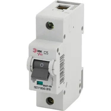 Автоматический выключатель ВА 47-100 1Р 25А 10 кА кривая С