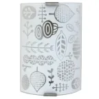 Светильник Лужок 150х220 НББ 21-60 М21 матовый белыйкл.штамп металлик ИУ