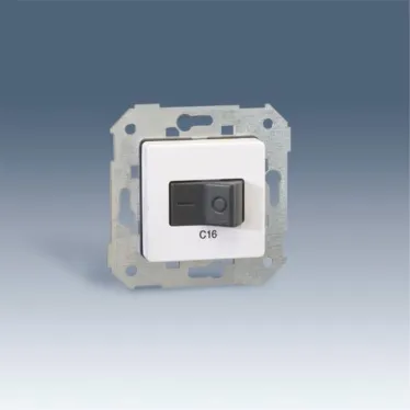 Выключатель автоматический, 1P+N, 16А 230В, S27,82,82N,88, белый