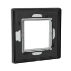 Рамка из алюминия, ''Avanti'', серая, 2 модуля