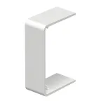 Стыковая накладка кабельного канала WDK 60x90 мм (ПВХ,белый)