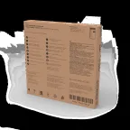 Светильник светодиодный ДВО 36 Вт 3300 лм 4000К AC 220В IP20 595х595х19мм призма Офис Gauss