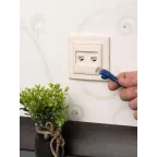 Розетка RJ-45+Phone СП бежевый Минск