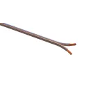 Кабель акустический 2х0.5 прозрачный 100м