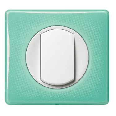 Celiane Лицевая панель выключателя/переключателя 067001/02/31/32 с контурной подсветкой белый