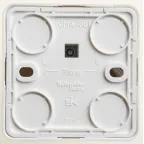 ЭТЮД Розетка открытой установки компьютерная RJ45 категория 5E белый