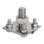 Зажим прута на штыре, пластина d (56x56)мм Ni PROxima