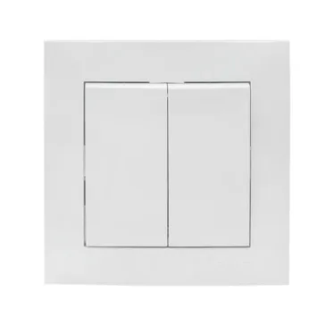 Валенсия выключатель 2-кл. 10А белый