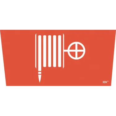 Этикетка самоклеящаяся 310х280мм ''Пожарный гидрант'' IEK