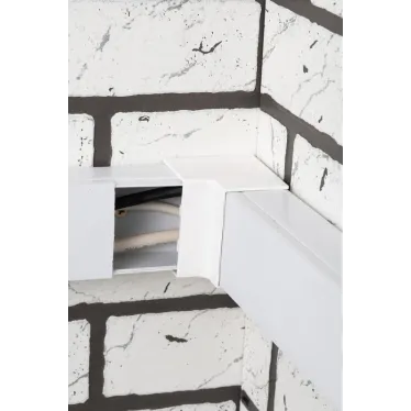 Угол внутренний (60х60) (4 шт) Plast PROxima белый