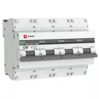 Автоматический выключатель 4P 80А (C) 10kA ВА 47-100M с электромагнитным расцепителем PROxima