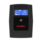 Источник бесперебойного питания line-interactive, Info LCD 600 ВА/360 Вт, 1/1, 3xIEC C13, USB + RJ45, LCD, 1x7Aч