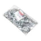 Скоба металлическая двухлапковая d12-13мм (100шт) PROxima