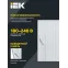 Светильник светодиодный ДВО 6560-P 36Вт 6500К 595х595х20 призма IEK